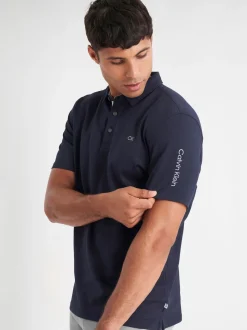 bleu foncé - Polo Calvin Klein Golf Uni