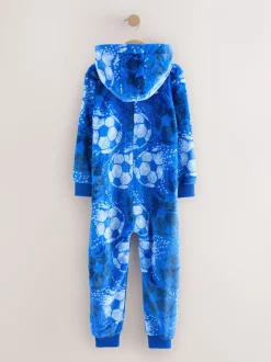 Bleu Football - Polaire All-In-One (3-16ans)