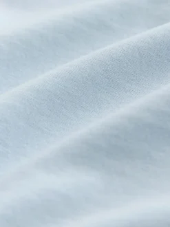 Bleu glace - Slim Fit (Slim Fit) - T-shirt Essential Col rond en coton