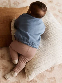 Bleu imprimé dinosaure - Ensemble Sweat-shirt et Leggings bébé (0mois-3ans)