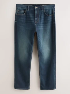 Bleu indigo - Ajustement droit - extensible Denim Jeans