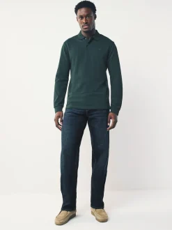 Bleu indigo moyen - Coupe ample - Jean Motionflex