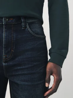 Bleu indigo moyen - Coupe ample - Jean Motionflex