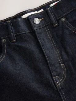 Bleu indigo rincé - Ajustement droit - Signature Selvedge jean Denim Jeans