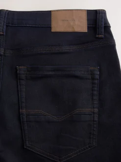 Bleu indigo rincé - Ajustement droit - Jeans stretch de confort