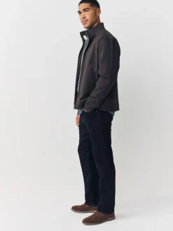 Bleu indigo rincé - Ajustement droit - Jeans stretch de confort