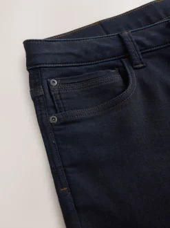 Bleu indigo rincé - Ajustement droit - Jeans stretch de confort