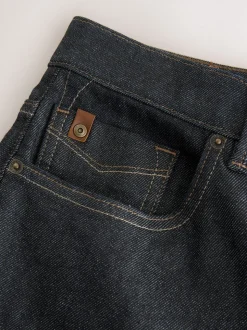 Bleu indigo rincé - Jean Denim Signature brossé douillet à Carreaux