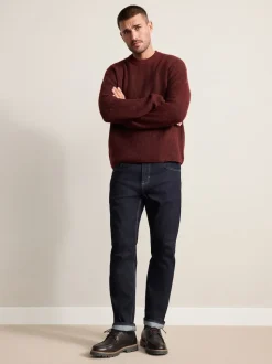 Bleu indigo rincé - Slim Fit (Slim Fit) - Signature Selvedge jean Denim Jeans