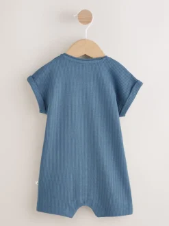 Bleu J’aime ma maman - Barboteuse Bébé en jersey