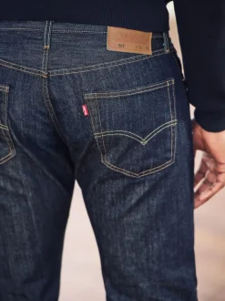 Bleu Jean Marlon bleu marine foncé - Levi's® 501® Original Jeans