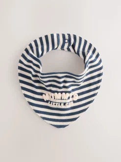 Bleu maman et papa - Bébé BIBS 2 Pack