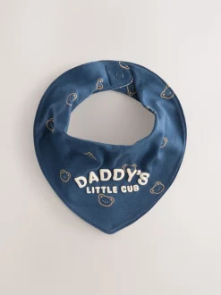 Bleu maman et papa - Bébé BIBS 2 Pack