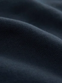 Bleu marine - Ajustement droit - Pantalon de jogging épais décontracté à dos brossé