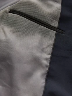 Bleu marine - Ajustement régulier - Veste de costume Essential