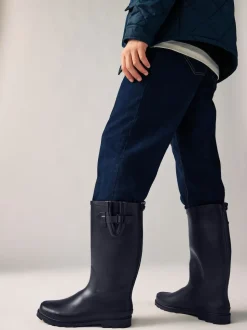 Bleu marine - Bottes en caoutchouc