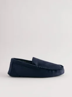 Bleu marine - Chaussons Moccasin
