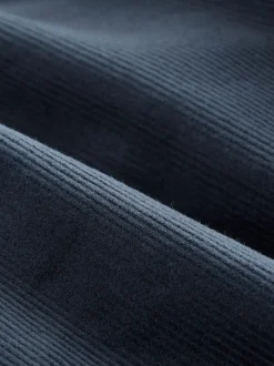 Bleu marine - Coupe ajustée Corduroy Costume Veste