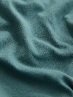 Bleu marine - Ensemble pyjama à carreaux à manches courtes