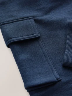 Bleu marine - Jogging riche cargo (3-16ans)