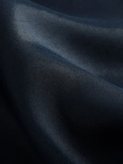 Bleu marine - Jupe Midi Satin