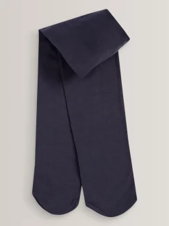 Bleu marine - Lot de 2 collants School 80 deniers