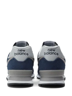 Bleu marine - New Balance Mens 574 Trainers