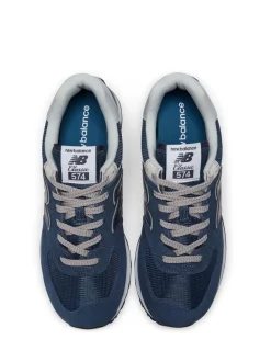 Bleu marine - New Balance Mens 574 Trainers