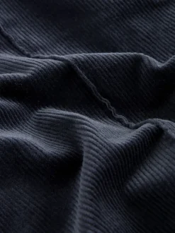 Bleu marine - Pantalon bootcut N. Premium en velours côtelé