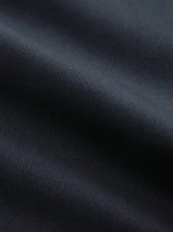 Bleu marine - Pantalon chino droit 100% coton