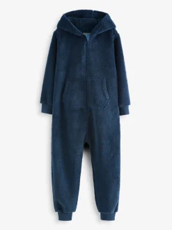 Bleu marine - Polaire All-In-One (3-16ans)