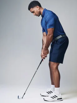 Bleu marine - Shorts de golf Active