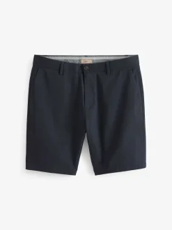 Bleu marine - Slim Fit (Slim Fit) - Short chino stretch