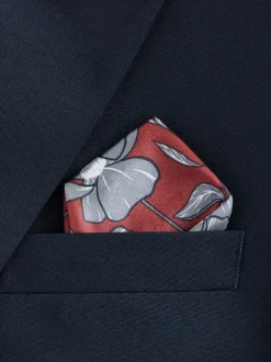 Bleu marine - Slim Fit (Slim Fit) - Veste de costume à deux boutons