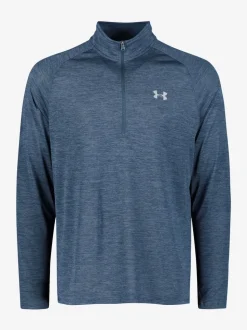 Bleu marine - Under Armour Polaire Tech Quarter zippée