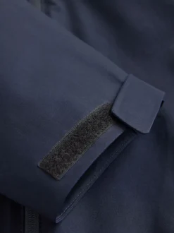 Bleu marine - Veste à capuche imperméable DryTech
