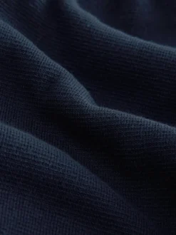 Bleu marine/avoine - Lot de 2 pulls N. Premium 100% coton Coupe classique Premium Quarter Zip