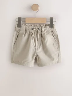 Bleu marine/Beige Sable/Chambray bleu - Short à enfiler 3 Pack (3mois-7ans)