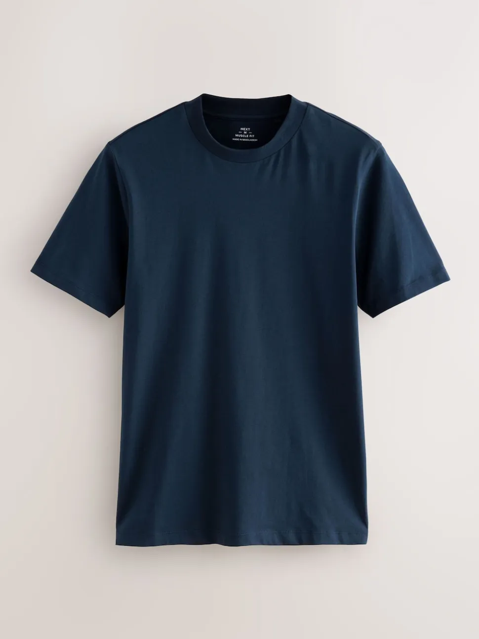 Bleu marine/blanc/noir - Lot de 3 t-shirts Muscle Fit Essential