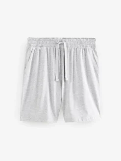 Bleu marine/gris - Lot de 2 pyjamas courts en jersey