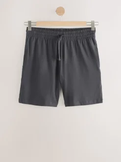 Bleu marine/gris - Pyjama en jersey Short 3 Lot