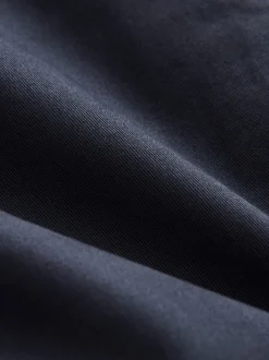 Bleu marine/Gris Charcoal - Ajustement droit - Pantalon chino extensible 2 Pack