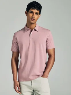 Bleu marine/gris/rose - Polo en jersey Manches courtes 3 Pack