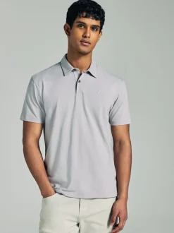 Bleu marine/gris/rose - Polo en jersey Manches courtes 3 Pack