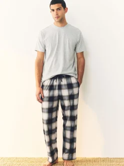 Bleu marine/pierre - Motionflex Ensemble pyjama cosy 2 Lot