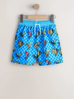Bleu Mario - Shorts de bain (3-16yrs)