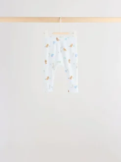 Bleu motif safari - Ensemble 6 Pieces Haut & Leggings BÉBÉ (0mois-3ans)