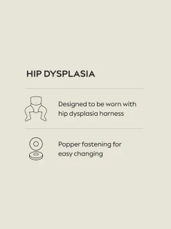 Bleu motif étoiles - Lot de 3 corps de dysplasie de la Hip Bébé Manches courtes