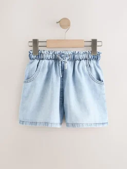 Bleu moyen - 100% Coton Denim Shorts 2 Lot (3-16ans)