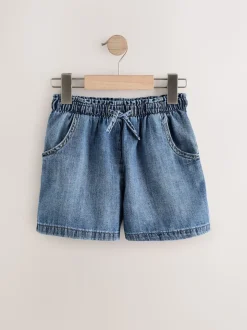 Bleu moyen - 100% Coton Denim Shorts 2 Lot (3-16ans)